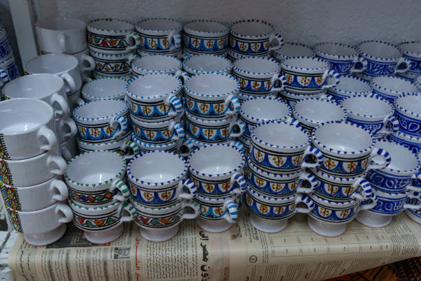istock Beautifully displayed porcelain for sale 2186534310
