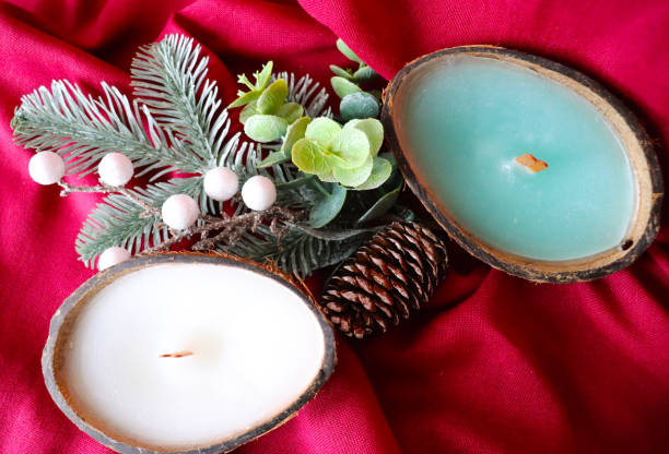 istock original handmade christmas candles in coconut 2186539198