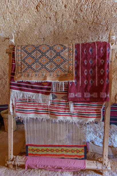 istock Beautifully hung carpets in exotic locations 2186539208