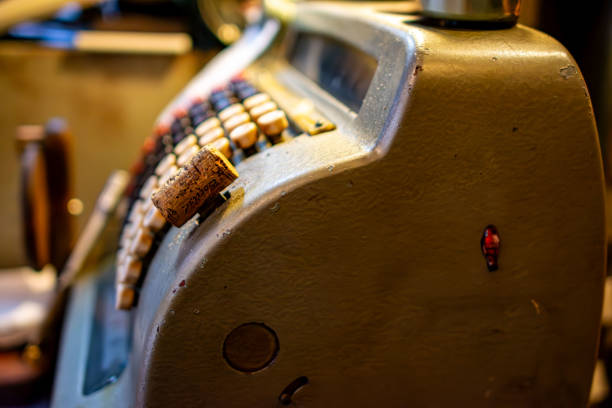 istock Vintage cash registers 2186540259