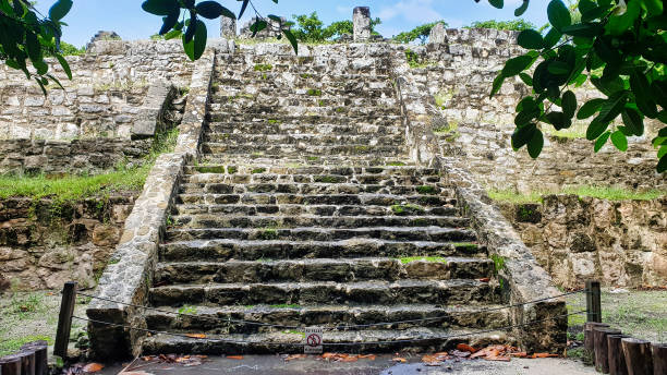 istock Main Pyramid,San Miguelito Ruins,Cancun,Yucatan,Mexico 2186544498