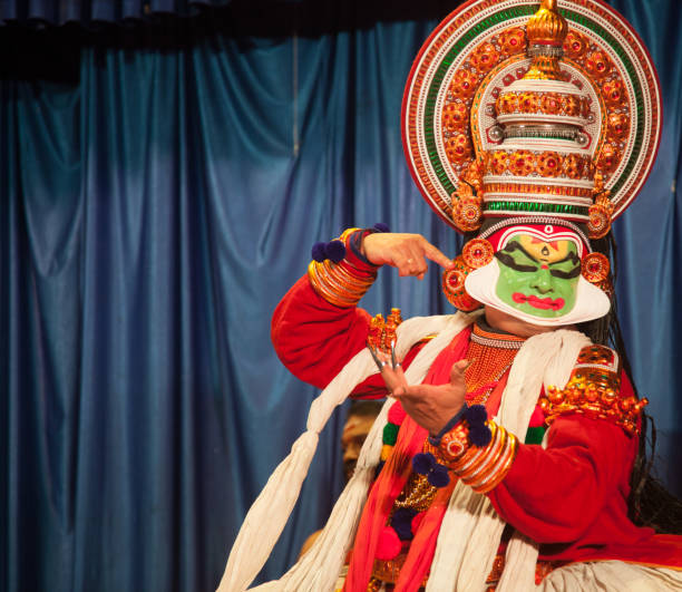 istock Kathakali rare poses by artist 2186574427