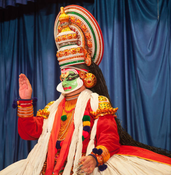 istock Kathakali rare poses by artist 2186574450