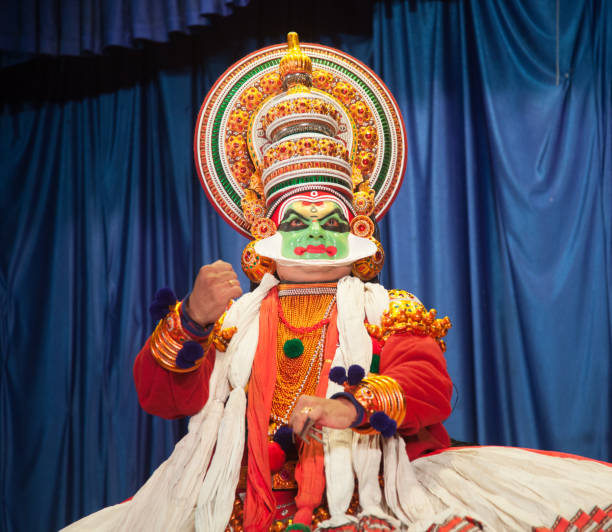 istock Kathakali rare poses by artist 2186574455