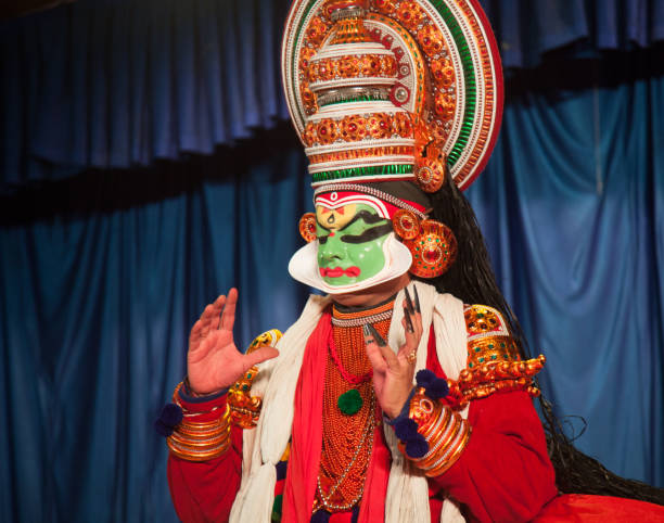 istock Kathakali rare poses by artist 2186574457