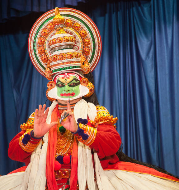 istock Kathakali rare poses by artist 2186574466