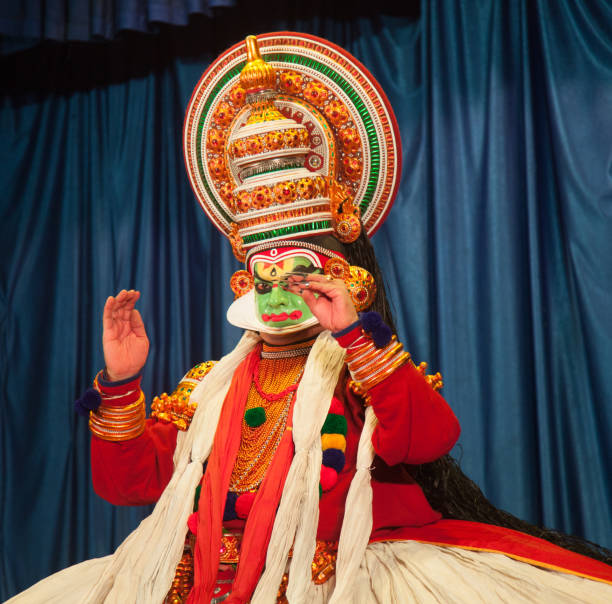 istock Kathakali rare poses by artist 2186574469