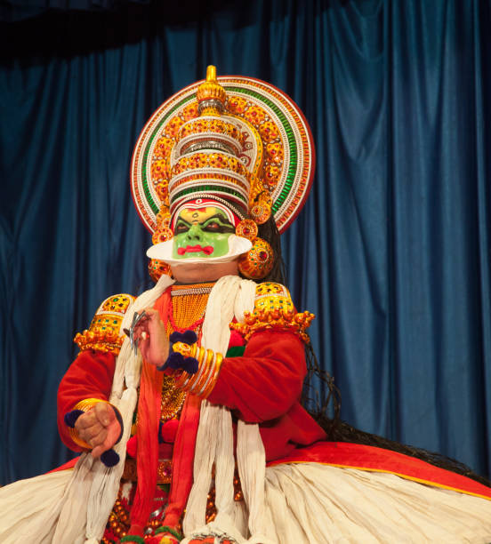 istock Kathakali rare poses by artist 2186574479
