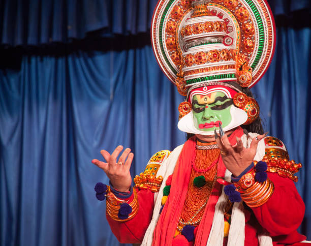 istock Kathakali rare poses by artist 2186574526