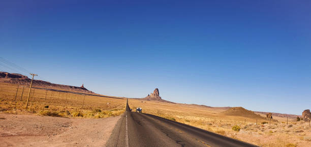 istock Agathla Peak in Arizona is visible from U.S Route 163 2186575935