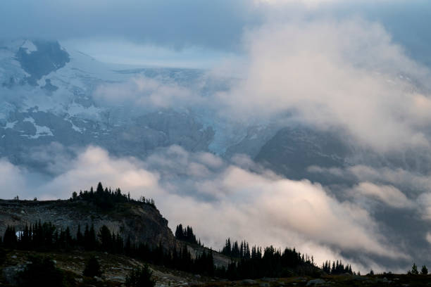 Mount Baker: the major peak  in North Cascade Mountains in Washington State