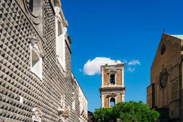 istock Historic Italian Architecture Against a Clear Blue Sky 2186584479