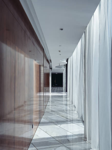 istock The sophisticated interior of a hotel lobby 2186587644