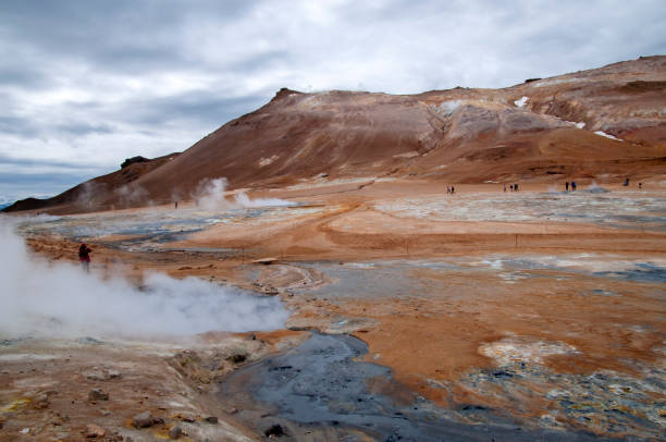 istock View across Namafjall or Hverir geothermal area 2186590821