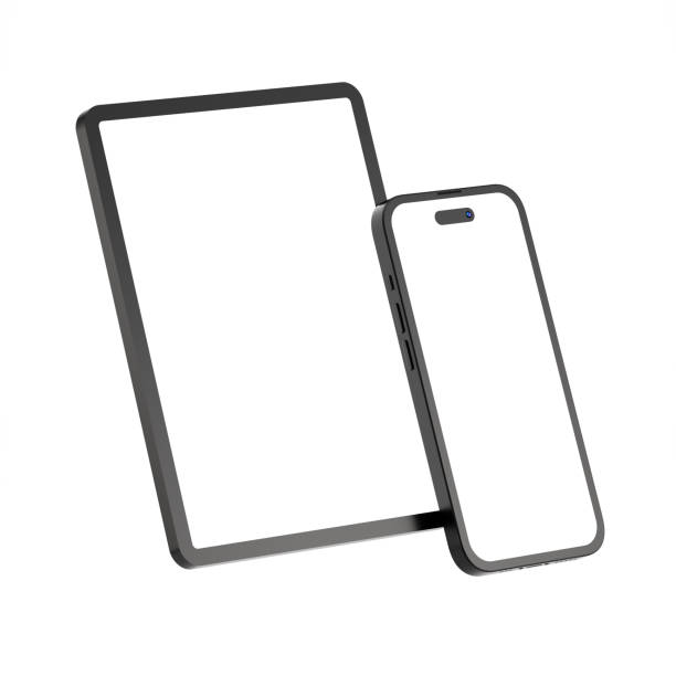istock New Digital tablet and Modern Smartphone isolated on white background 2186599423