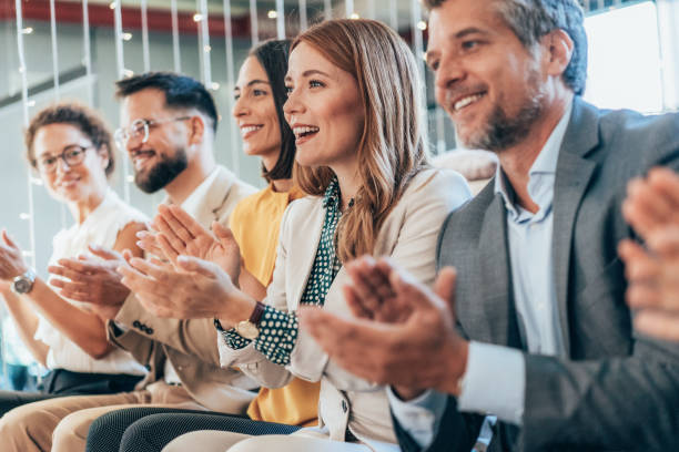 istock Business people applauding 2186601741