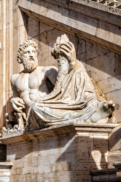 istock River God Tiber Statue at Palazzo Senatorio 2186604522