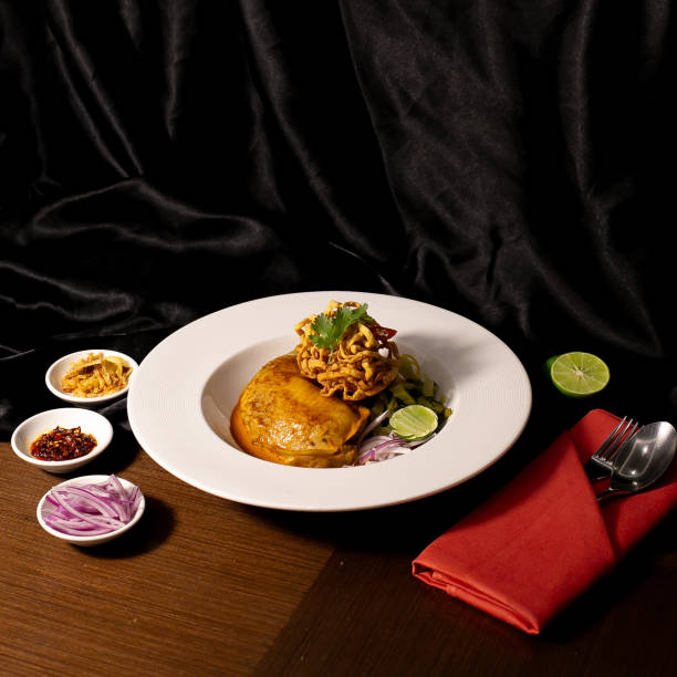 istock Authentic Thai Khao Soi with tender chicken leg 2186604969