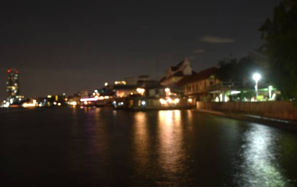 istock blurry of light bulb on street in river 2186609806