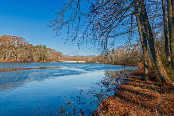 istock Late Autumn Lake 2186610971