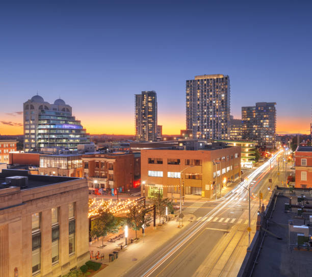 istock Kitchener, Ontario, USA Downtown 2186618644