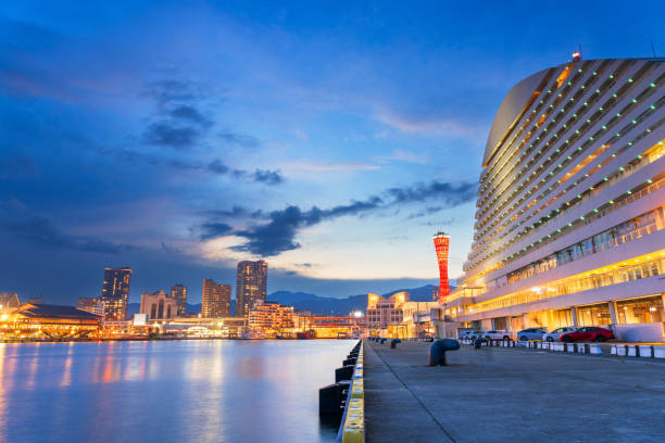 Kobe, Japan Skyline at the Port