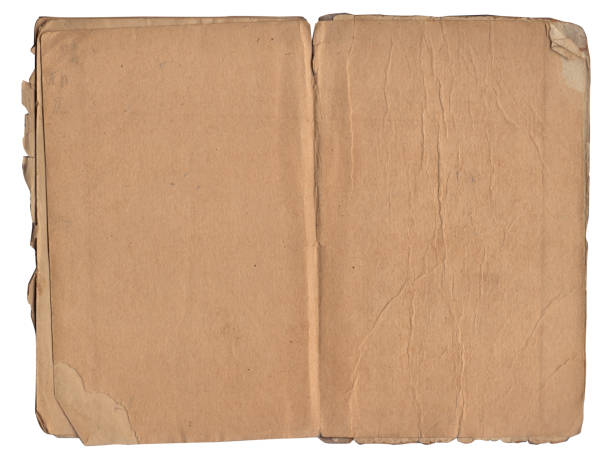 istock Vintage empty background of old book paper texture isolated 2186620163
