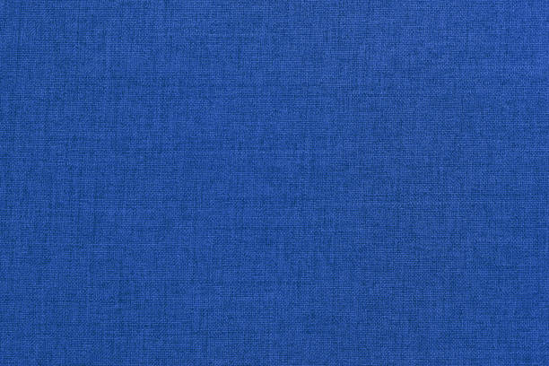 istock Dark blue linen fabric cloth texture for background, natural textile pattern. 2186622096