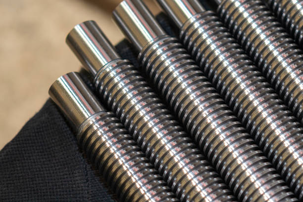 istock The hi-precision mechanical part manufacturing concept. 2186623820
