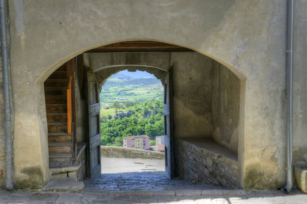 istock The Small Gate (Mala Vrata) of Old Town Buzet, Croatia 2186632982