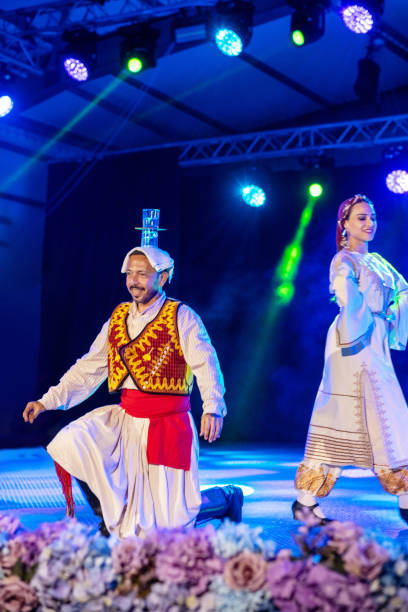istock Turkish folk dancers present a Turkish custom on stage! 2186638481