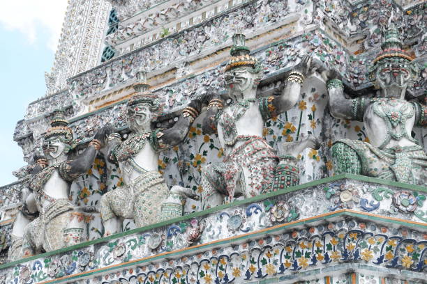 istock Mythical Figures of Wat Arun 2186639120
