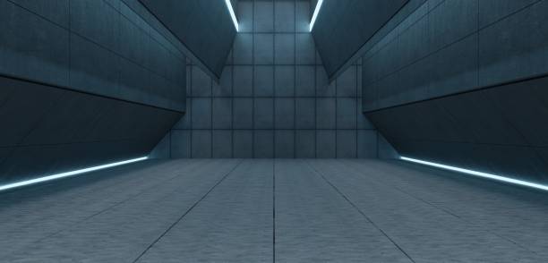 istock Podium, Technology Hall, Modern Showroom, 3D Illustration 2186639843