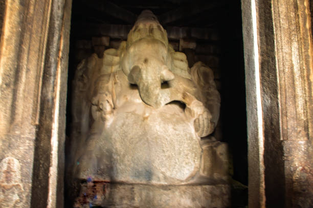 Narasimha sculpture in Hampi,India