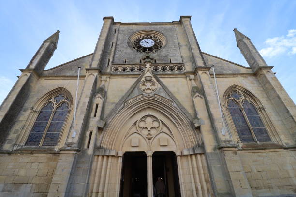 istock Saint-Vaast-La-Hougue - Church 2186645559