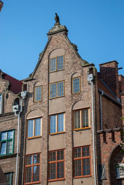 istock Restored house facade in Gdansk 2186647429