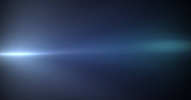 istock Light flare moving grunge title intro award show background overlay asset 4K. Shining lens flare light leak long arm visual abstract flash bg. Light burst on black for music video, awards ceremony. 2186652003