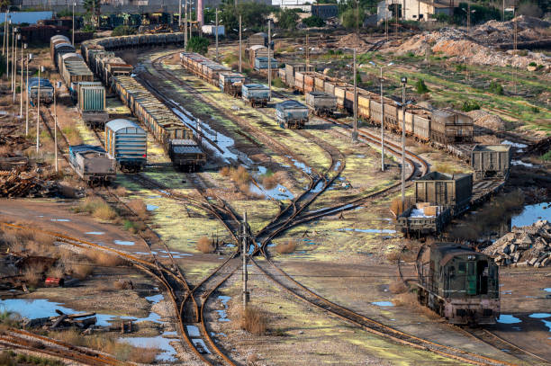 Sfax, Tunisia - November 11, 2024: View of the Sfax Train Station