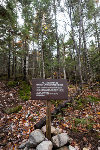 istock Hiking at Mount Katahdin in the Fall 2186660898