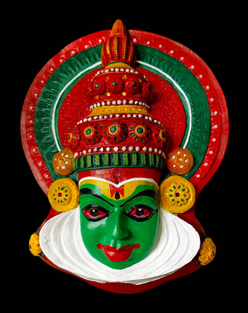 Kathakali Masks, a handcrafted decorative South Indian Kathakali Dance Mask