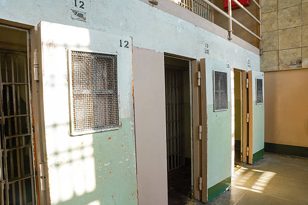Dark Cells in Alcatraz Prison