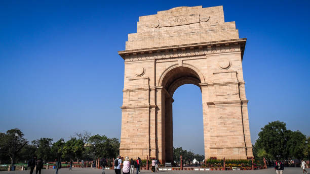 istock The architecture of India Gate in Delhi 2186671508