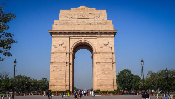 istock The architecture of India Gate in Delhi 2186671511