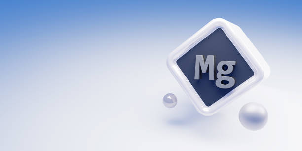 istock Magnesium. Chemicals, micro and macronutrients. Periodic table of Mendeleev. Microelements necessary for humans. 3d render. 2186673137