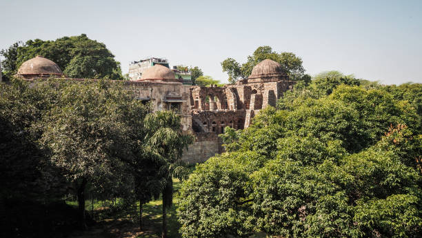 istock The architecture of Delhi in India 2186673855