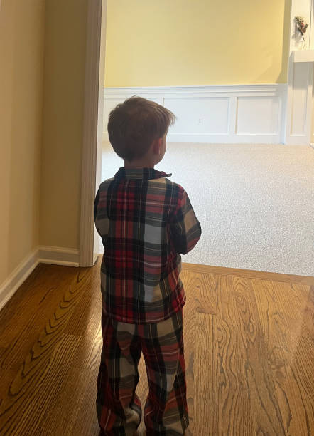istock Little Boy in Pajamas 2186679876
