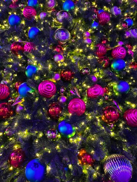 istock Close up Christmas ornaments 2186680693
