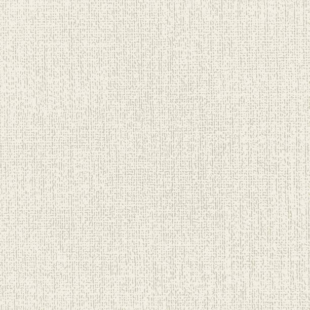 vintage bílá šedá tkané prádlo textury vektorové bezešvé vzor - plátno stock ilustrace