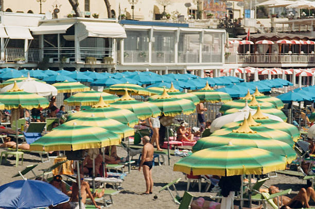 Umbrella Beach in Amalfi