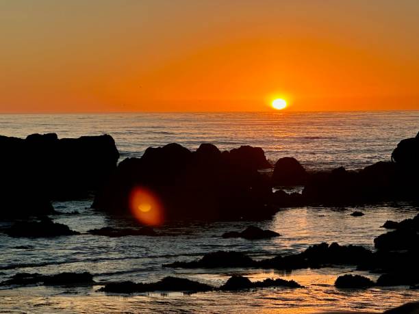 istock Golden Sunset Over Cambria Shores 2186693891